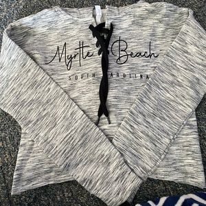 Myrtle Beach Cropped Hoodie